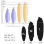 Shmsbdre Housse de Protection pour Planche de Surf 420D Imperméable et Anti-Poussière pour Skis et Accessoires de Surf 230 X 50