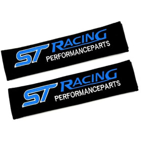 Paire de coussinets de ceinture de sécurité ST Racing pour Ka Fiesta ST Focus Mondeo Fusion Kuga Ecosport Puma Galaxy B-Max C-Ma