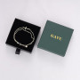 GAVU Bracelet Croix Argent 925 Femme, Bracelet Confirmation Femme