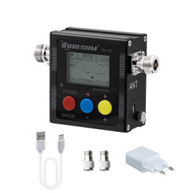 Mcbazel Surecom SW-102 Numérique UHF-VHF 125-525 MHz Power & SWR Mètre