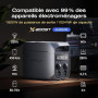 Station électrique portable EF EcoFlow DELTA 3 Plus,1024 Wh de capacité, batterie LiFePO4, charge complète en 56 min, 1800W de p