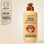 Garnier Ultra Doux Trésors de Miel pour Cheveux Fragiles & Cassants - Crème de Soin 2-en-1 Réparation Anti-Frisottis - Au Miel d