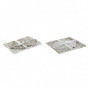 Nappe et serviettes de table DKD Home Decor 5 Pièces 2 Unités Coton (150 x 150 x 84,99 €