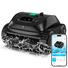 WYBOT C1 Robot Piscine Fond et Parois 150 Min Aspirateur Piscine avec Planification Intelligente des itinéraires, Nettoyage enti