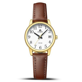 LN LENQIN Montre Femme Montres à Quartz analogiques pour Femmes Montres-Bracelets pour Femmes étanches avec Bracelet en Cuir