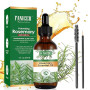 60ML Huile de Romarin pour Cheveux, Huile Romarin pour Cheveux Pousse, Rosemary Mint Oil, Hair Tonic pour Fortifier et À Favoris