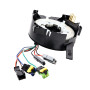 Luotahric Contacteur Tournant 7701057573 Compatible pour Grand Scénic II Scénic II (2003-2009) 7701057574 7701060399