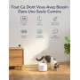 GNCC Caméra de sécurité intérieure,1080p,Wi-FI 2,4 GHz,détection de Mouvement et de Son par IA,Audio bidirectionnel,Vision Noctu