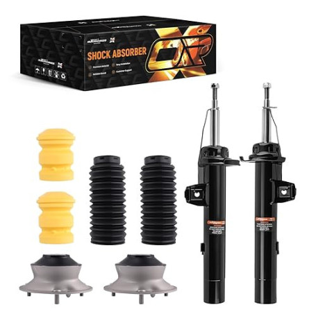 maXpeedingrods Kit d'amortisseurs avant pour BMW Série 1 E81 E82 E87 E88 03-13 31316782329 31316783995