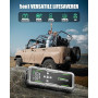 7000A Booster Batterie Voiture avec Compresseur à Air 160PSI, 12V Démarreur Batterie Voiture(Gasolina/Diésel 12.0L) Jump Starter