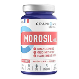 MOROSIL 400 mg GRANIONS - Morosil - Morosil + Vitamine C - Morosil Hautement Dosé - Ventre Plat - 2 Etudes Scientifiques - 60 Co