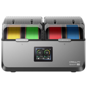 Boîte de séchage pour filaments Creality 4 bobines, séchoir pour filaments Space Pi X4, séchage Rapide à 360° 200 W PTC et Stock