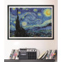 Clementoni - Puzzle pour Adultes 1000 Pièces, HQC Museum-The Starry Night Compact Box, Fabriqué en Italie, 37065