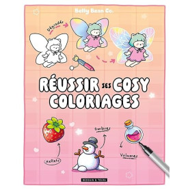 Réussir ses cosy coloriages - Belly Bean - Dégradés, ombres, reflets, volumes