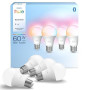 Philips Hue Essential Ampoule Connectée LED A60, White and Color Ambiance, Ampoule Philips Hue E27, 8W, 2200-6500 K, 806 lm, Int