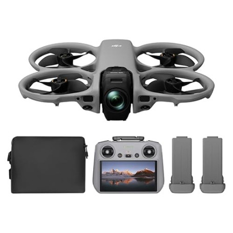 DJI Avata 360 Bundle Fly More (RC 2), drone avec imagerie 360° 8K au format 1 pouce pour FPV et prises de vue aériennes, drone c