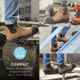 Bottes de travail S3 M-8025NB pour homme et femme, en cuir imperméable et respirant, semelles intérieures légères et confortable
