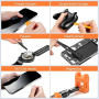 JOREST 117 en 1 Kit de Tournevis de Précision, Kit d'outils Mini,Magnétique Outils de Réparation avec Torx Triangle Bits etc,Pou