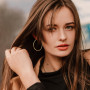 6 paires de boucles d'oreilles créoles en or pour femme, 6 tailles, sans ternissure, fines, imperméables, boucles d'oreilles cré
