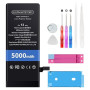 ElephantStory Batterie pour iPhone 13, 5000 mAh Remplacement Interne Haute Capacité Batterie pour A2482 A2631 A2634 A2635 A2633