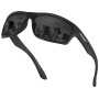 OJIRRU Lunettes de soleil homme polarisées Lunettes de sport UV400 Lunette polarisante peche pour hommes femmes cyclisme course