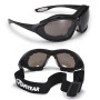 SAFEYEAR Lunette de sécurité Protection Travail -SG002 Anti-buée Homme Taille Lunettes Protection Ellipse, Anti-Rayures Sécurité
