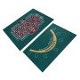 Qiwieod Nappe De Jeu Double Face, Disposition Table en Feutre - Imperméable | Roulette De Casinos Enroulable Peu Encombrant pour