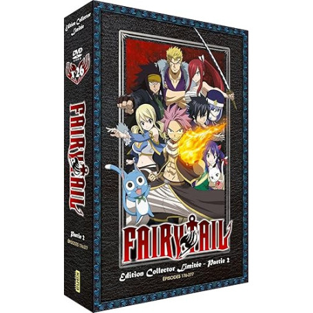 Fairy Tail-Partie 2 (Coffret 26 DVD) [Édition Collector Limitée A4]
