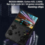 Whatsko R36S Console de jeux portable rétro 128 Go, Système RK3326 Arkos, plus de 40 000 jeux, écran 3,5 pouces, console de jeux