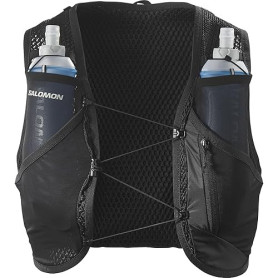 Salomon Active Skin 8 Gilet d'hydratation Trail Running Randonnée Vélo Unisexe avec flasques d'hydratation incluses