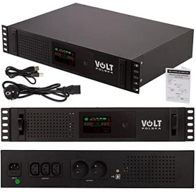 Alimentation sans coupure RACK UPS 1200VA 720W 19" 2U 2x7Ah