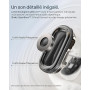 SHOKZ OpenFit 2+ Nouveaux Casques à Oreilles Libres, Dolby Audio, Crochets d’Oreille Souples, 48 Heures d’autonomie, résistance