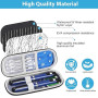 Fefod Sac pour Diabétique, sac isotherm insulin, Étui Refroidisseur Diabète avec 2pcs Sac De Glace en Gel, Portable Sac Isotherm