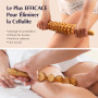 JARIS - Maderotherapie- Kit Professionnel Maderothérapie Corps | Abdomen et Cellulite | Kit Complet avec Instructions QR Écologi