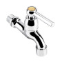 Robinet Mural pour Lavabo et Cuisine - Simple Poignée, Eau Froide - Pratique pour Lave-vaisselle, Lave-linge et Salle de Bain