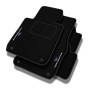 Performance Tapis de Sol personnalisés en Velours Tapis Voiture destiné à BMW Serie 3 F30 2012-2018 - Standard, Perforé, Bleu Bl