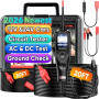 Autel® PowerScan PS100 Testeur Circuits Automobile, Sonde Alimentation 12-24V, Détecteur Court Circuit, Multimètre Numérique, Te