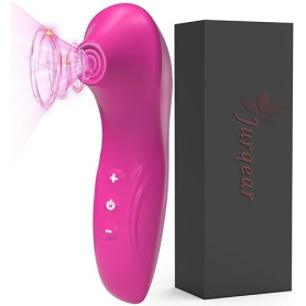 Vibromasseurs Feminin Clitoridien va et vient Sex Toys, Sexes Toye Femmes 10 Sucer Modes Vibromasseur Silencieux Sextoy, Charge