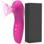 Vibromasseurs Feminin Clitoridien va et vient Sex Toys, Sexes Toye Femmes 10 Sucer Modes Vibromasseur Silencieux Sextoy, Charge
