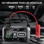 ACEZUK Booster Batterie Voiture 8000A, 150PSI Gonfleur Pneus Voiture, Démarreur avec Compresseur à Air, 12V Jump Starter pour Vé