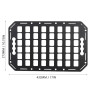 Luocute Panneau de Lit de Camion Molle, 432x273x2mm Lit Latéral en Aluminium L Panneau de Piste Molle pour Pick-up SUV Berline V