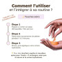 Séfia - Cotons anti-imperfections visage & corps - 30 cotons - Curcuma + Vitamine C + Niacinamide - Aide à atténuer l'apparence