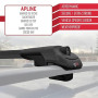 Compatible avec Renault Clio 3 Estate 2005-2012 ACE-1 Barres de Toit Railing Porte-Bagages de Voiture Noir Aluminium 2 Barres