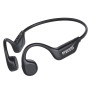 IFECCO Casque Conduction Osseuse Bluetooth 5.4 - Écouteur Conduction Osseuse Oreilles Ouvertes avec Micro,IPX5 Étanche Ecouteurs