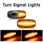 WinPower LED Clignotant Latéral Ampoules Indicateur Direction Feux Voiture Compatible avec Land Rover Discovery2 Defender Freela