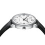 HANPOSH Montre Homme Bracelets en Cuir avec Grand Cadran numérique, faciles à Lire, Montres à Quartz étanches Montres pour Homme
