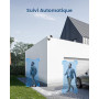 aosu 3K Caméra Surveillance WiFi Exterieure sans Fil, 5MP Camera Exterieur Solaire, 360° PTZ Suivi Automatique Détection IA Pers