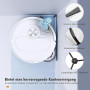Lot de 21 accessoires pour robot aspirateur Roborock Qrevo Master/Qrevo Slim, 2 brosses principales en caoutchouc, 6 sacs à pous