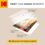 KODAK Picture Paper - Papier Photo Brillant, Pack de 50 Feuilles, Format A4 (21x29,7cm), 180g/m², Idéal pour Impressions Jet d'E