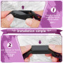 Dafean Bracelets Compatible avec Xiaomi Smart Band 8 Active/Xiaomi Redmi Smart Band 2, Réglable Nylon Élastique Bracelet de Remp